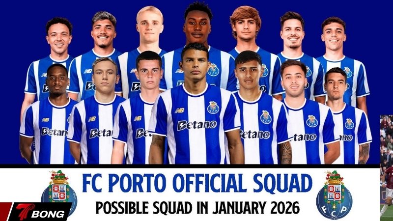 Đội hình mùa giải hiện tại của FC Porto
